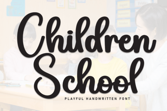 Download Children School Font - Child Collection