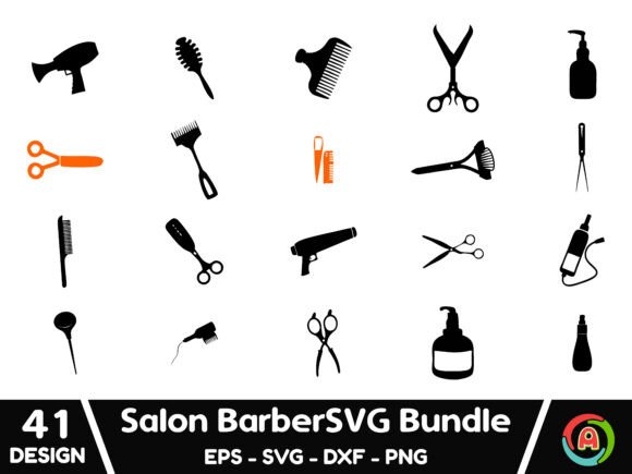 Download Salon Barber Hairdresser Hairstylist Svg - Salon Collection