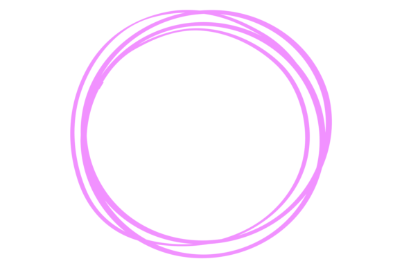 Download Sketched Line Circle. Hand Drawn Empty R - Premium Bundle